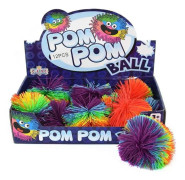 POM POM BOLL REGNBÅGE 10cm