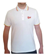 David Bowie Unisex Polo Shirt: Flash Logo (Small)