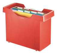 Leitz hängmappslåda röd (19930325)