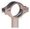 Rörhållare 22 mm - krom. medium modell ABS