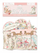 Die Cuts Clear Stamperia - Pink Christmas - 40 st