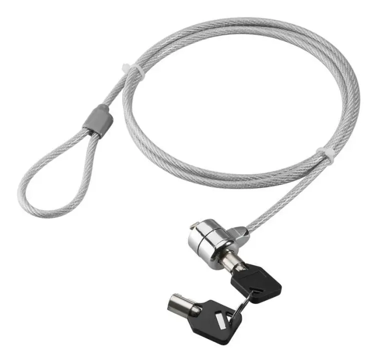  93037 - goobay PC LOCK 1 - Lås för säkerhetskabel - 1.5 m