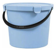 Plast Team hink med lock Berry blå 10 l