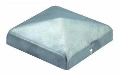 GAH-Alberts platt mössa för trästolpe 120 x 1000 x 1,5 mm varmförzinkad yta...