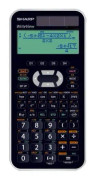 Sharp EL-W550XG vetenskaplig kalkylator 10 siffror + 2 exponenter solpanel, batteri