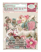 Ephemera Die Cuts Stamperia - Sweet Winter - 33 st
