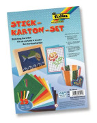 FOLIA Broderi Set på kartong med 47 delar