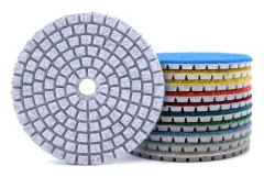 Våt / torr diamantpolerande flexibla slipskivor