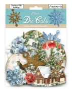 Clear Die Cuts Stamperia - Home For The Holidays - 43 st