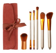 Kit med 6 borstar grå och rosa guld FASCINATION
