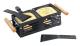 KUCHENPROFI Raclette 2 ljus Formaggio Cilio för 2 personer - L6,3 x H10,5 x B29,4 cm