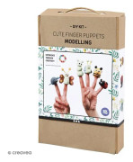 Modelleringssats - Creotime - Fingerdockor - Vuxen - Blandat