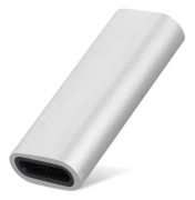 Adapter Lightning Female till Lightning Female Apple Pencil 4Smarts Silver