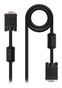 VGA Kabel NANOCABLE 10.15.01 Svart