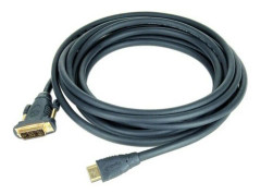 Kabel HDMI till DVI GEMBIRD CC-HDMI-DVI-0.5M (0,5 m) Svart
