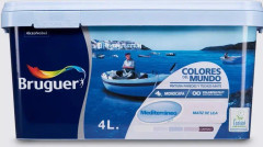 Måla Bruguer Mediterraneo Lila 4 L - Färg i medelhavsfärger för en lila touch till ditt hem.