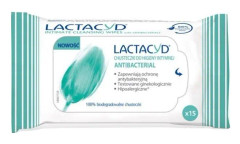 Lactacyd Antibacterial Wipes for intimate hygiene 1 pack - 15 pcs