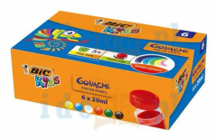 Bic Poster paints 6 colors 20 ml