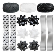 Incood Packing kit with rosettes black and white