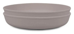 Filibabba - Silicone Plate 2-Pack - Warm Grey (FI-02269)