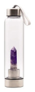 550mL Kristallglas vattenflaska Dialekt - Ametist