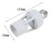E27 Motion Sensor Light Switch 100-240V Motion Detector E27 Base Lamp Holder