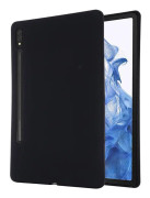 Liquid silikon skal Samsung Galaxy Tab S8 Ultra 14.6 - Svart