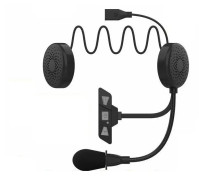 INF Motorcykelhjälm Headset Bluetooth 5.2 Svart