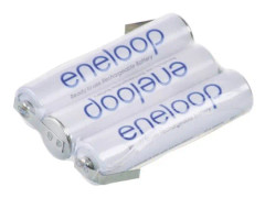 Panasonic eneloop-serien F1x3 Batteripaket 3x R03 (AAA) Z-loddefane NiMH 3.6 V 750 mAh