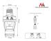 Maclean Energy MCE24 - Light bulb socket extender - E27