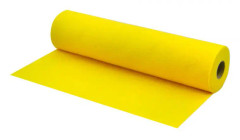 Filtrulle, Hobbyfilt, Dekorationsfilt, 45cm x 5m, Gul