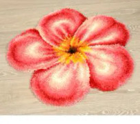Ryamatta Rosa blomma