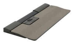 Contour Design SliderMouse Pro (med sladd) med Regular handledsstöd i Ljusgrått tyg