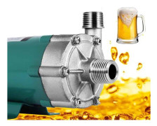 Beer Pump - Home Brew Pomp - Homebrew/Brewing hemma - DIY BIERTAP - 19 liter/minut - Silent - Rostfritt stål - Grönt