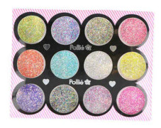 Glitter Eurostil Nail Art 12 färger (12 x 1 g)