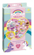 craft Unicornset Garland Diamantmålning 4-delad