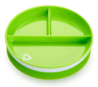 Munchkin Stay Put Suction Plate Green