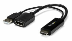 DisplayPort till HDMI Adapter Startech HD2DP Svart 4K