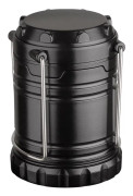 Goobay 60357, Batteridriven campinglykta, Svart, Silver, Plast, IP44, 250 LM, LED