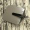 Handle Foldable Pizza Cake Aluminum Spatula(A)