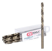 KS Tools 330.3040, Borr, Spiralborrkona, Högerrotation, 4 mm, 75 mm, Metall, Plast, Trä