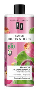 AA Super Frukt & Herbs stärka schampo håret torrt och sprött och päron Amaranth 500ml