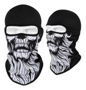 Utomhus solskyddsmedel balaclava motorcykel skalle ansiktsmask