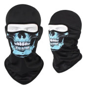 Utomhus solskyddsmedel balaclava motorcykel skalle ansiktsmask