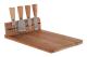Bamboo Cheese Board + Ostknivar 30 x 21 x 8,5 cm eh utmärkt houseware