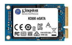 Kingston Technology KC600, 256 GB, mSATA, 550 MB/s, 6 Gbit/s