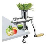 Hand Stainless Steel Wheatgrass Juicer Manual Auger Slow Squeezer Fruit Wheat Grass Vegetable Orange Juice Extractor