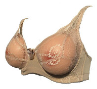 Fake Breast Bra Pocket Bra Silicone Breast Forms Crossdressers Cosplay Prop 90d(skin Color)