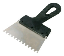 Spacklespade tandad 150MM, 6x6MM
