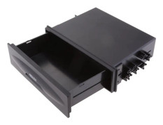 Dash bil one din audio stereo ersättningsficka förvaringsbox